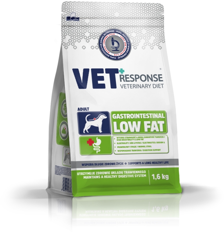 Vet Response Gastrointestinal Low Fat karma sucha dla psa 1,6 kg