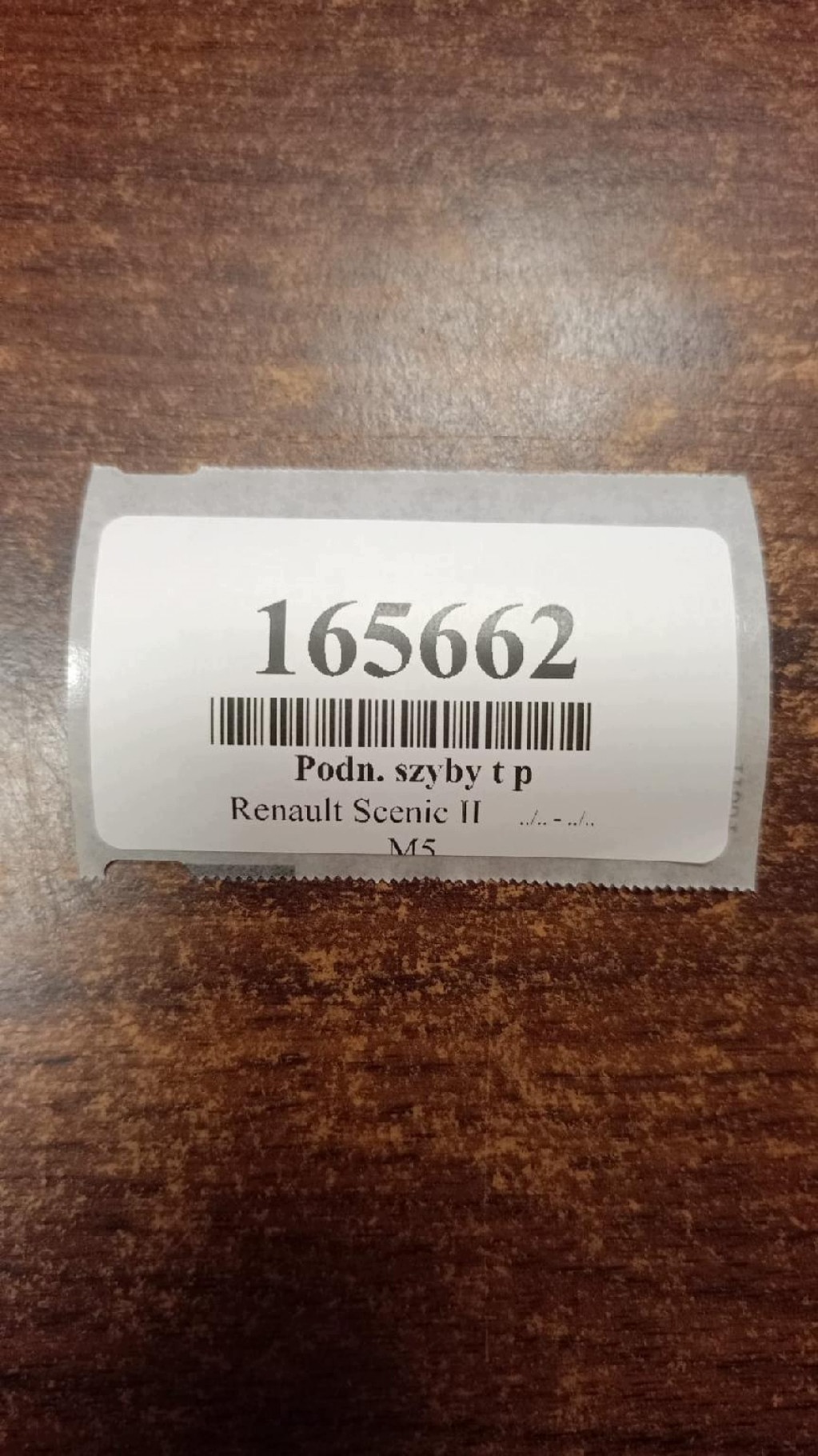 RENAULT SCENIC II sťahovanie okna pravý zadok