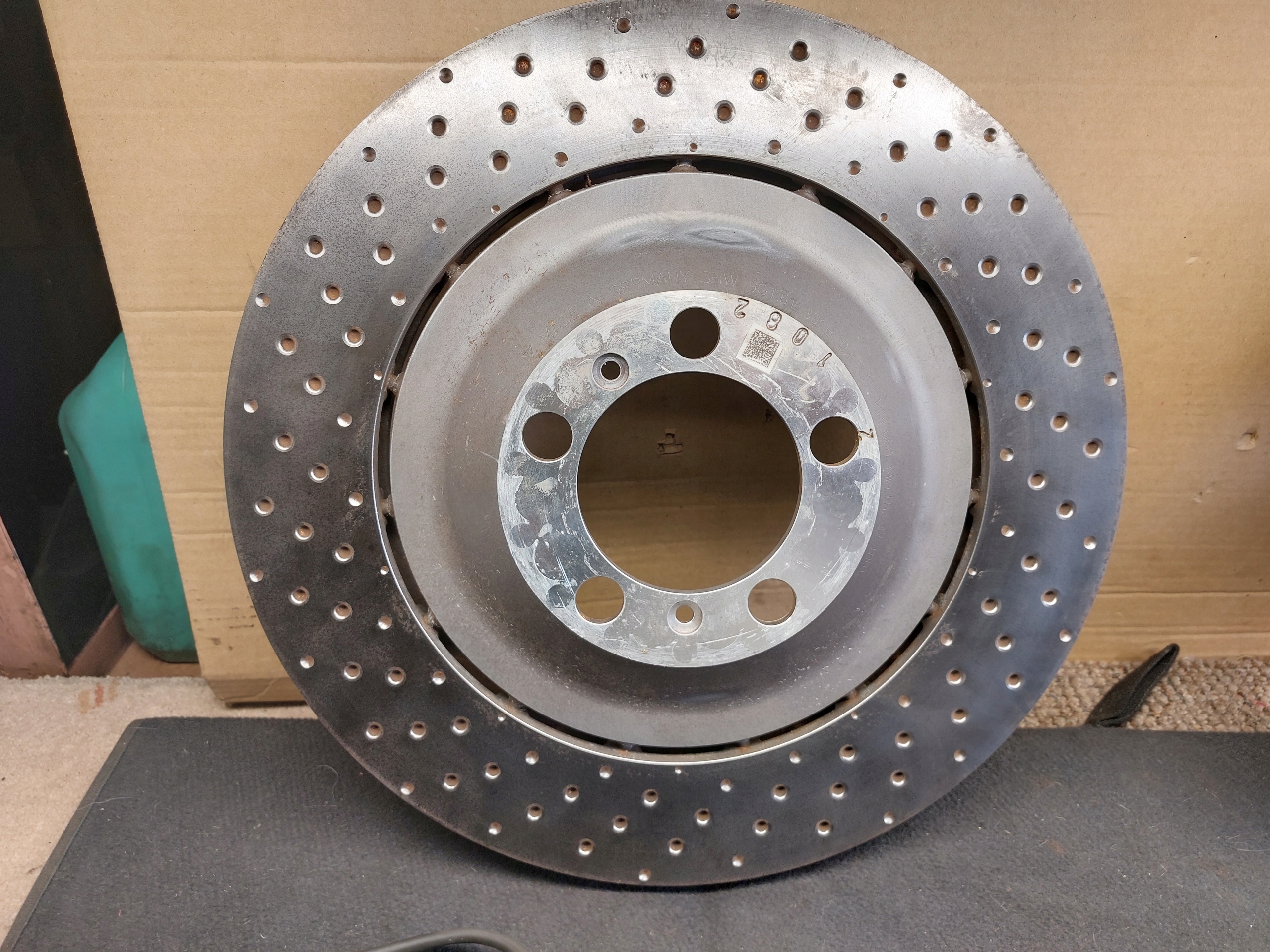 discs plates front PORSCHE 911 992 GT3