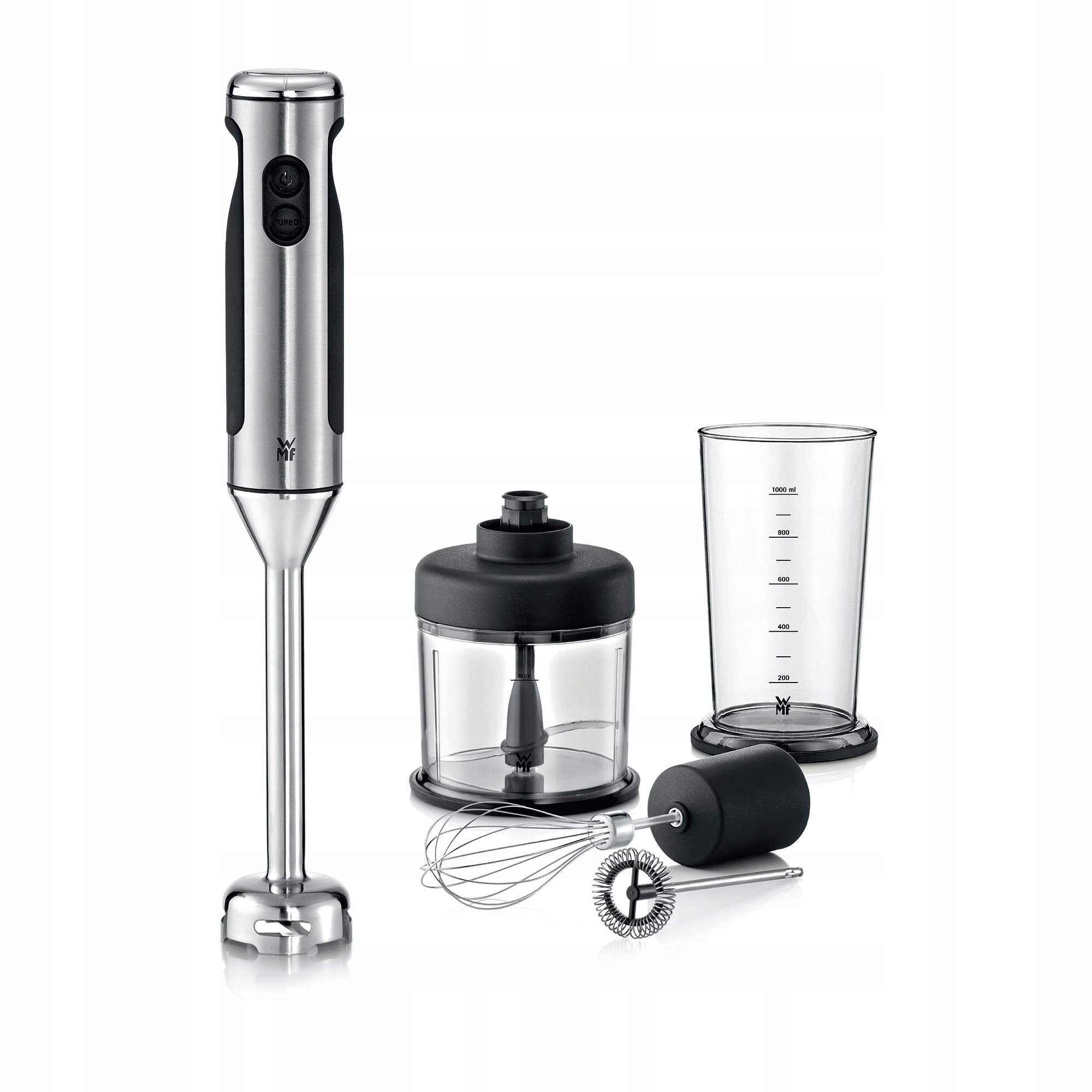 WMF Lineo Zestaw Blender Ręczny 5w1 700W Stal Nierdzewna