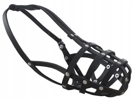 Kožený náhubek Chaba