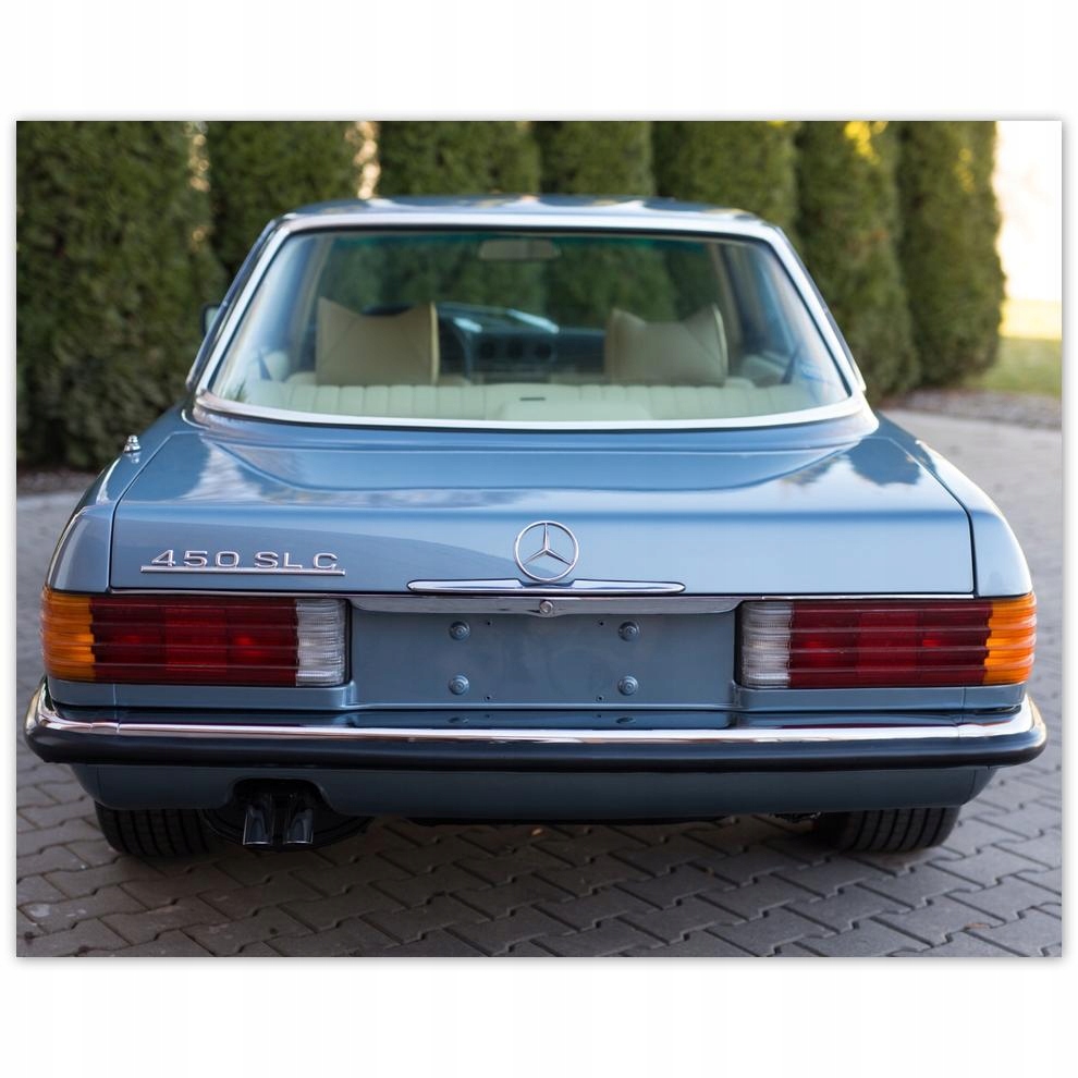 

Plakat 50x40 Mercedes 450 Slc Klasyk