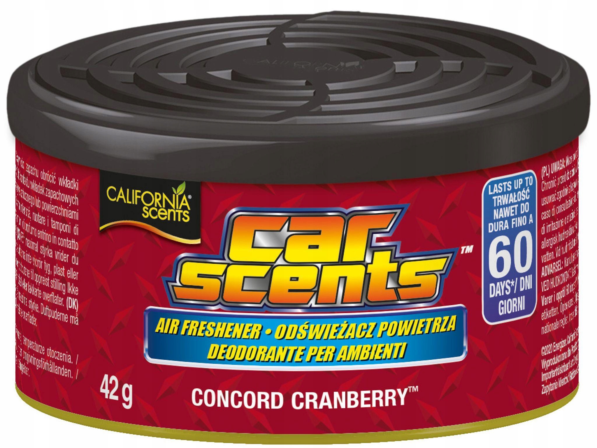 

California Car Scents zapach Żurawina