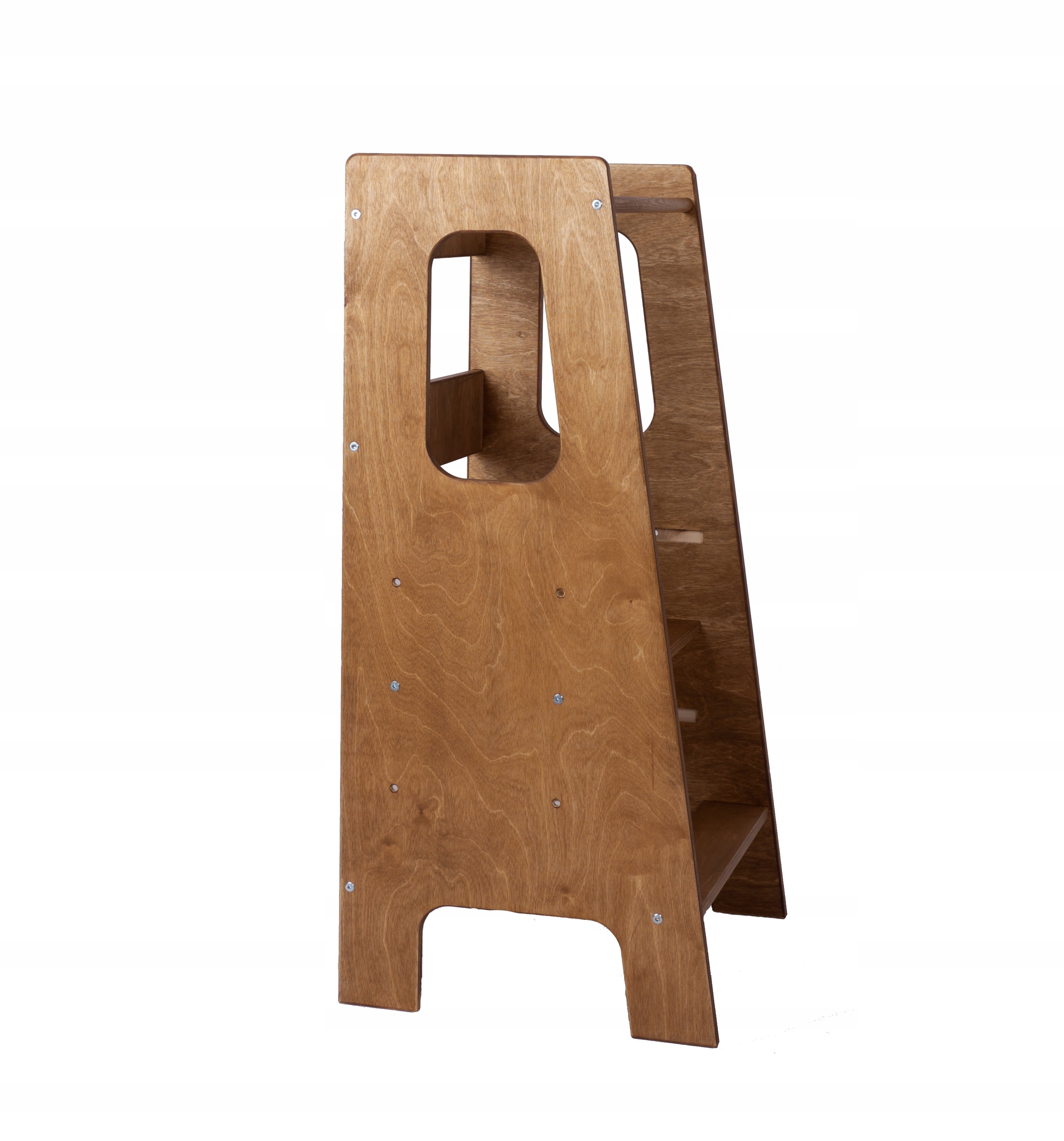 KITCHEN HELPER POMOCNIK KUCHENNY PODEST Montessori Tower kolor rustykalny Marka inna