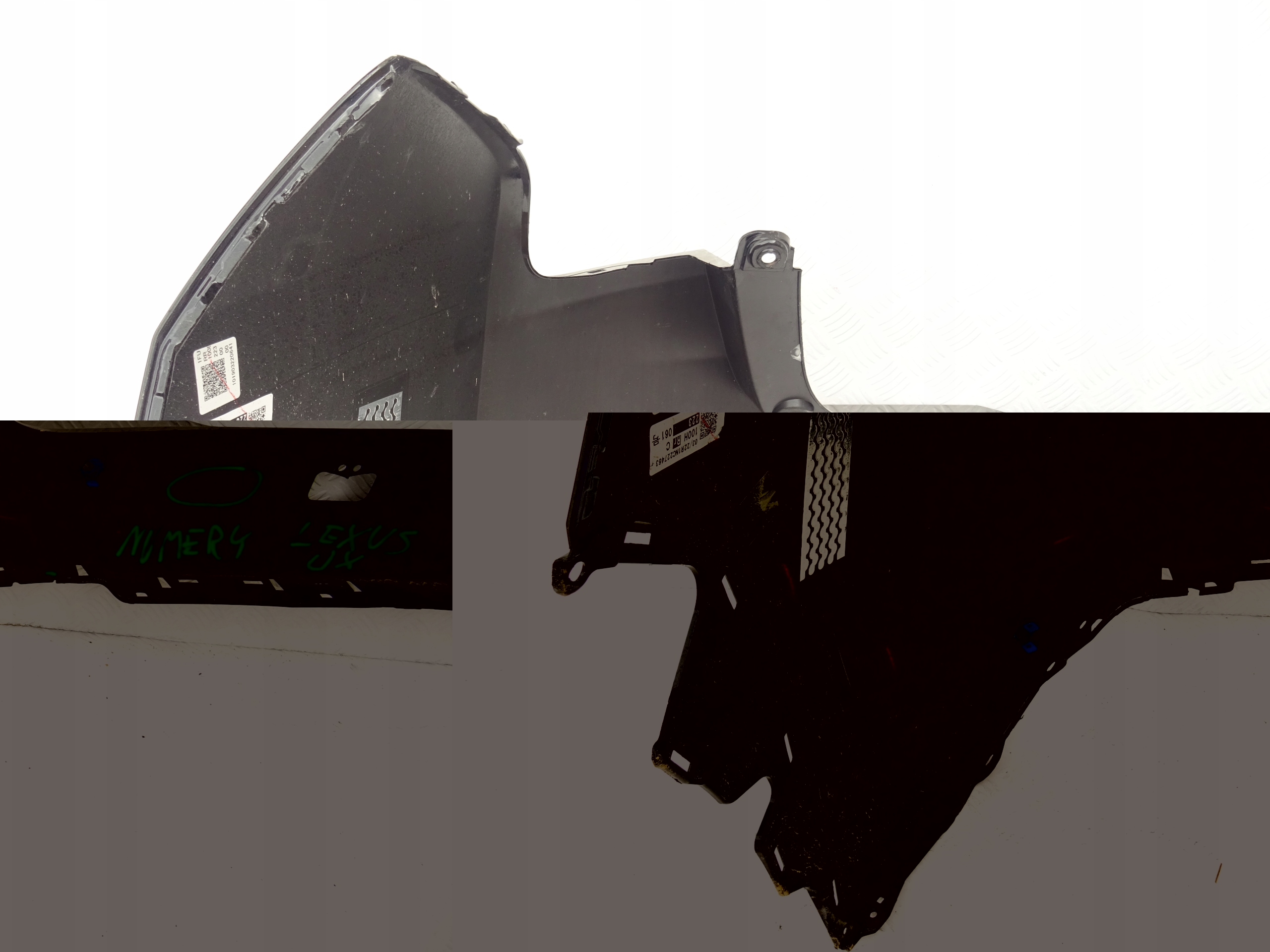 Lexus UX 18- bumper rear part rear