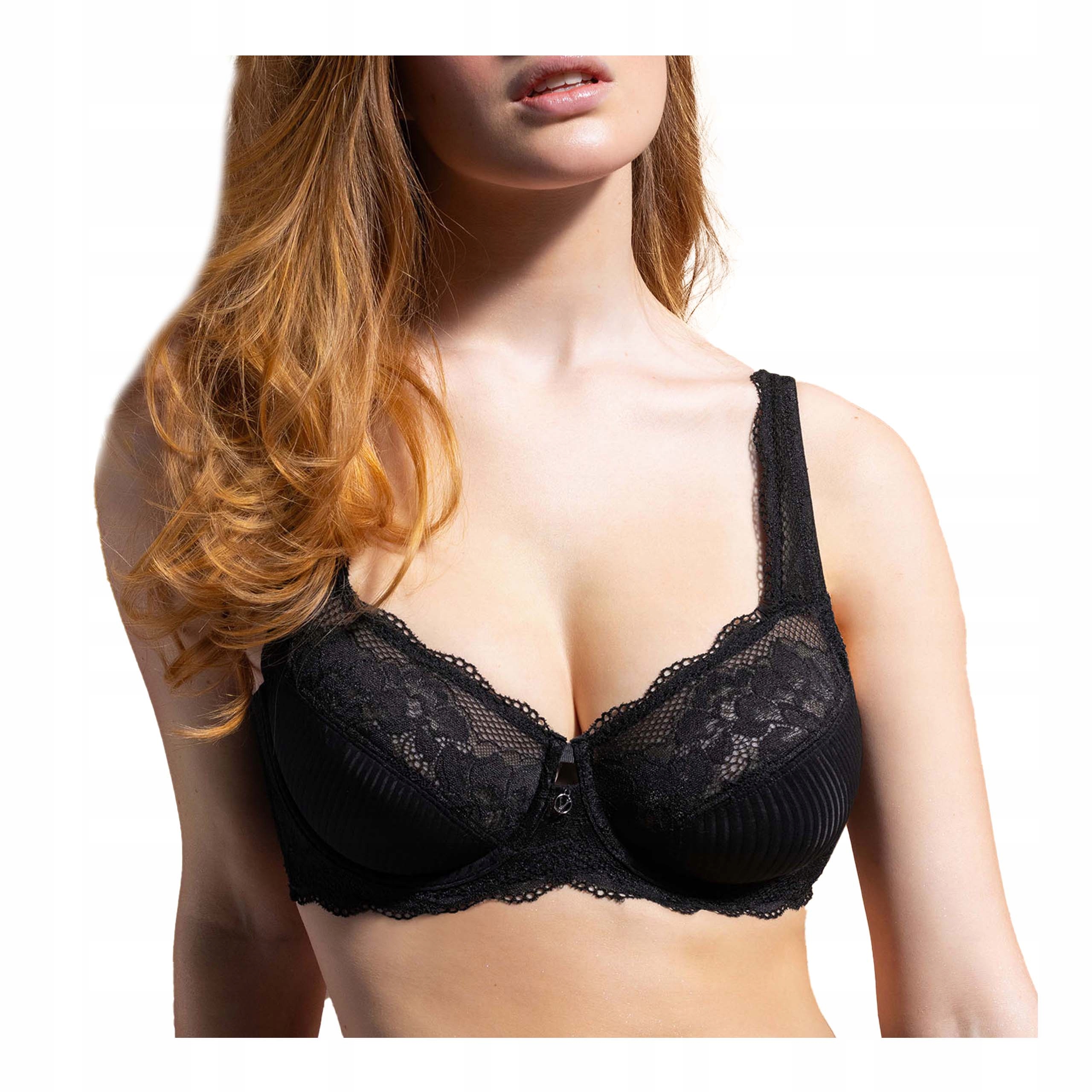 Dámská podprsenka 95D s kosticemi, měkká krajková podprsenka, velké velikosti