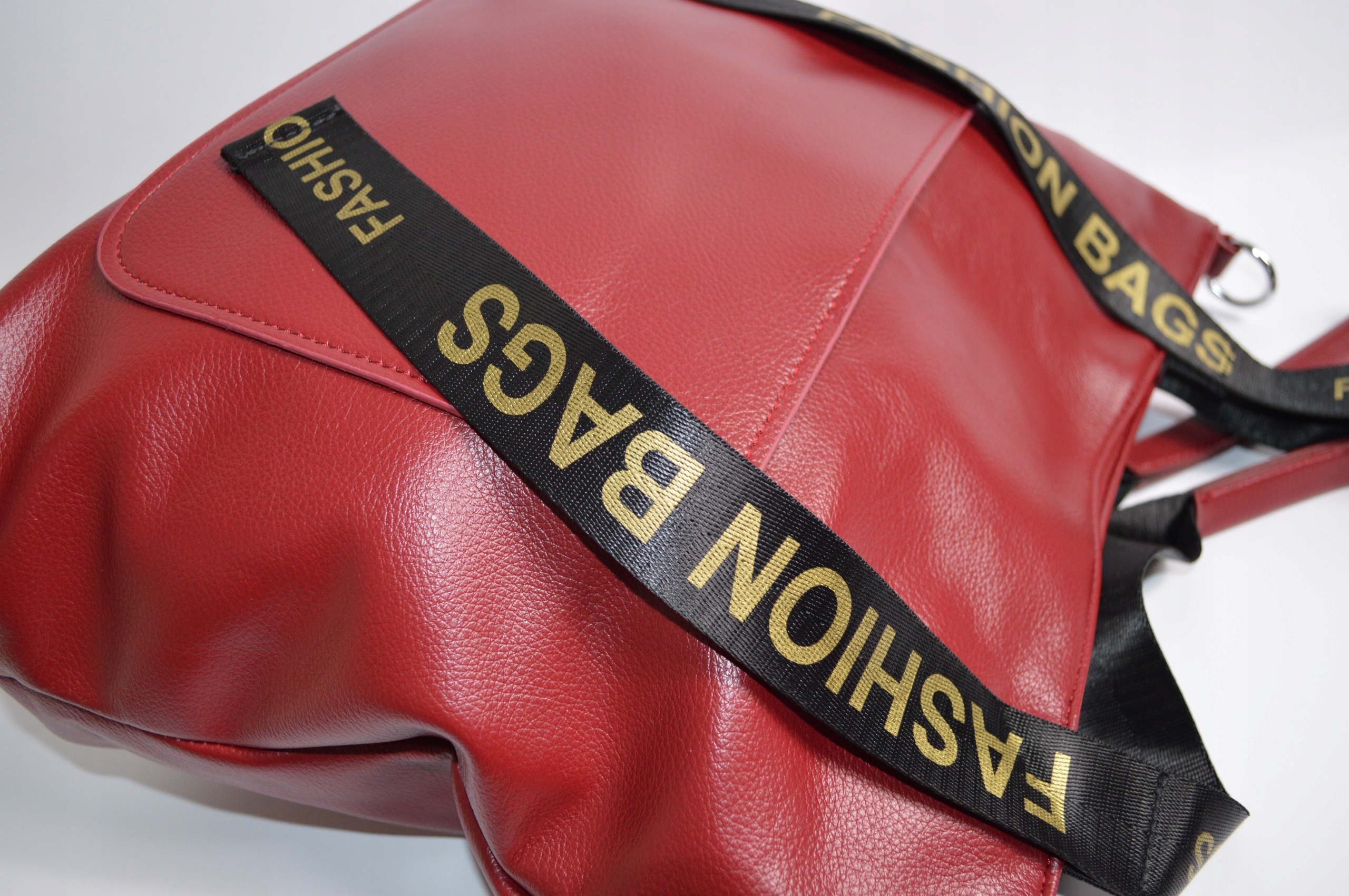 ELEGANCKA DUŻA TOREBKA DAMSKA WOREK SHOOPER BAG Materiał dominujący skóra ekologiczna