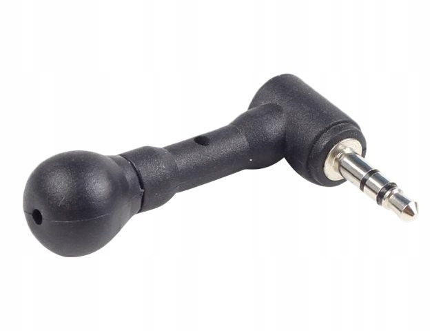 Gembird MIC-203 Gembird Mini mikrofon do laptopa MIC-203 giętki, czarny