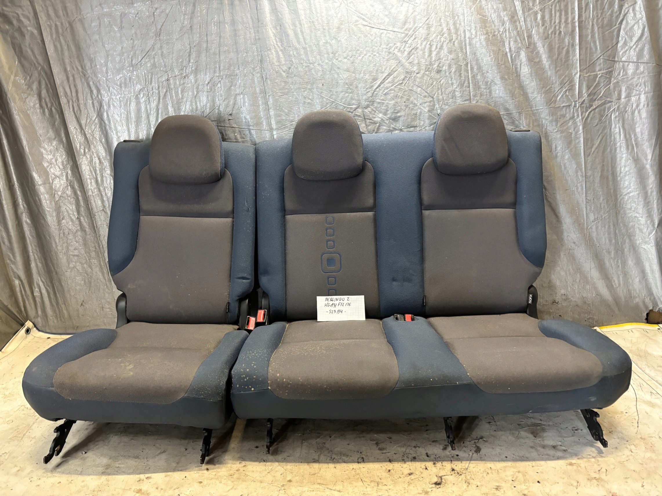 Sitze heck CITROEN BERLINGO II