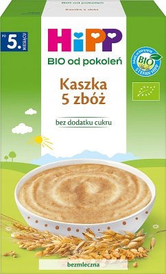HiPP Kaszka 5 zbóż BIO, 200g