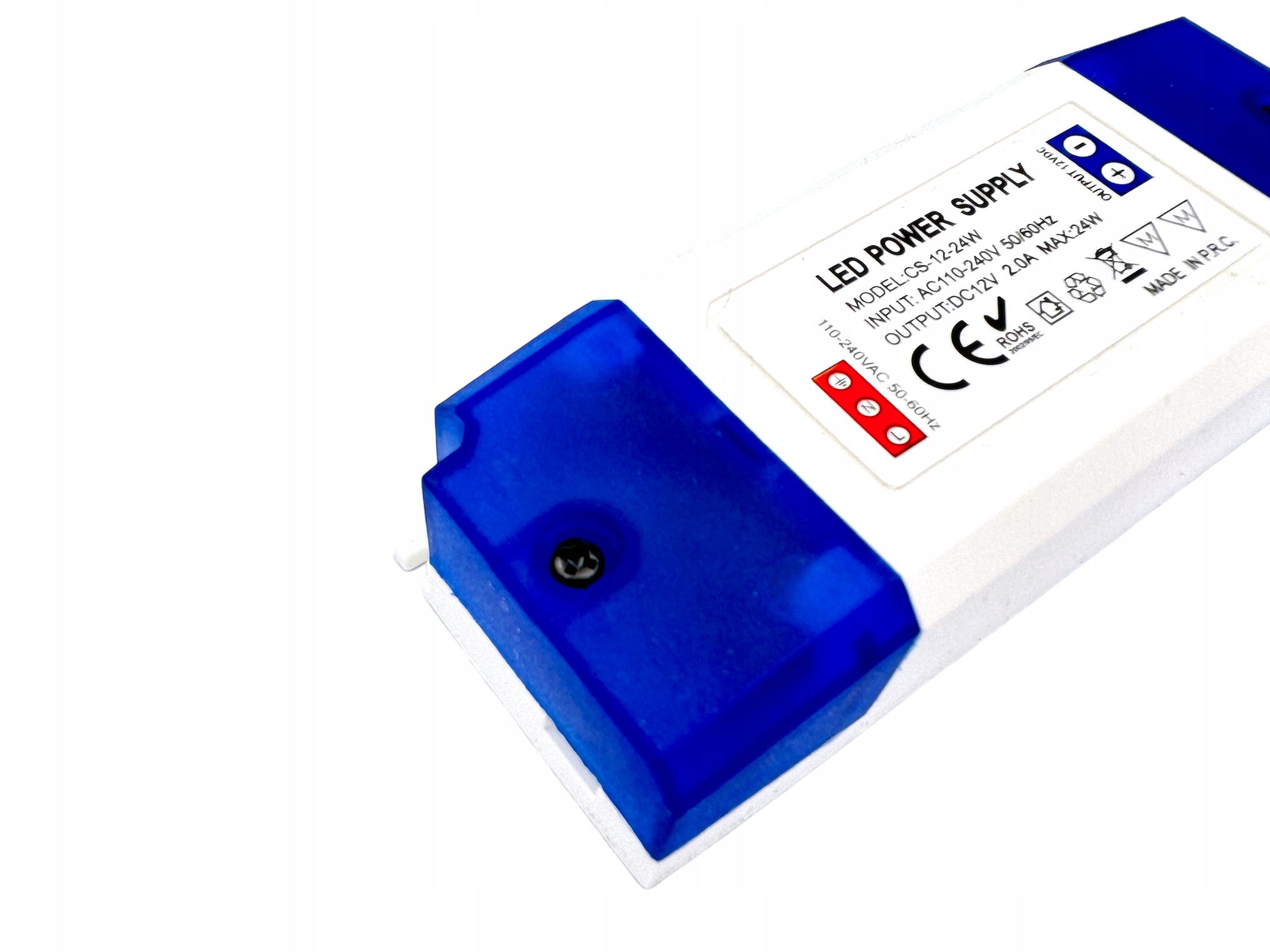 ZASILACZ 12V LED MEBLOWY 24W 2A Do Taśmy LED Transformator Marka Inna