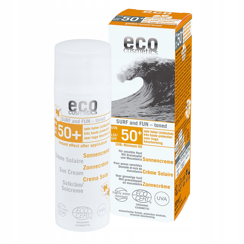 

Krem na słońce Spf 50+ Surf&Fun Eco Cosmetics
