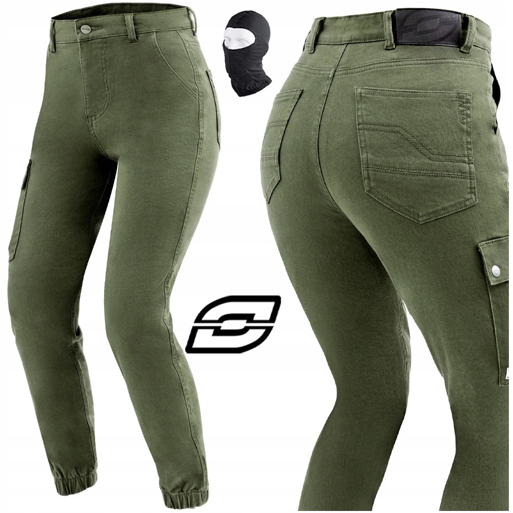 Motocyklové Nohavice Ozone Jane Dámske Joggerové Džínsy Chrániče