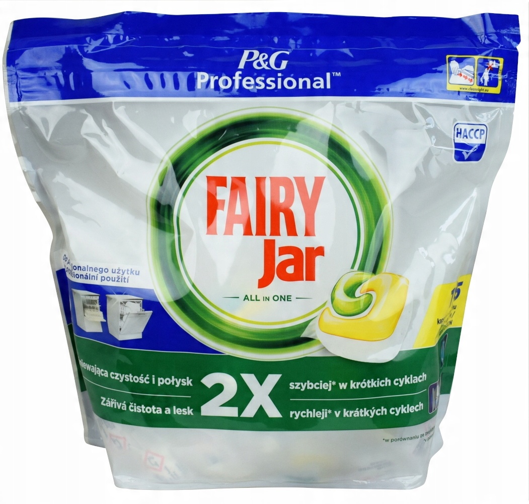 

Kapsułki Do Zmywarki Fairy Jar All in One 115szt