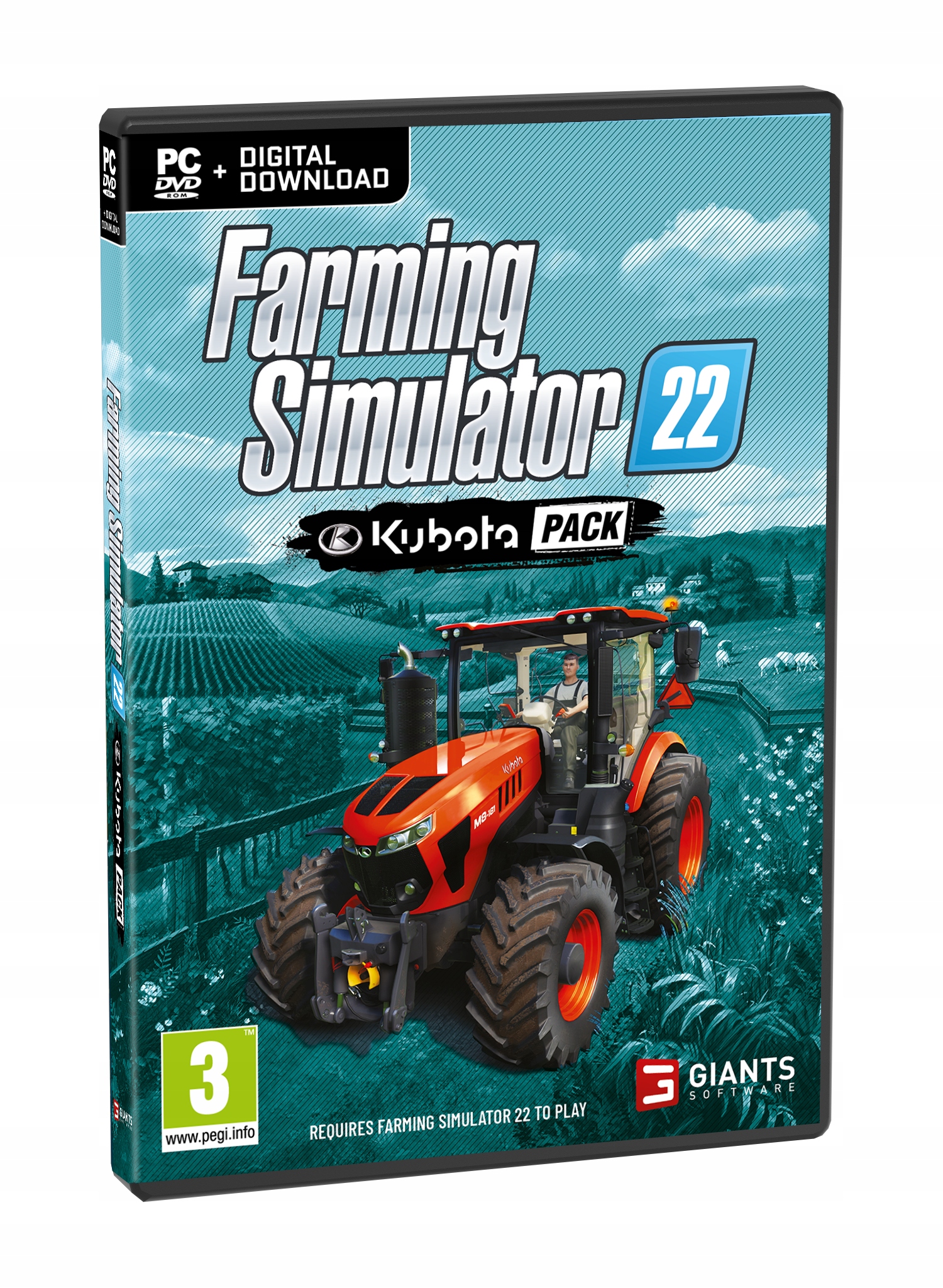 

Farming Simulator Symulator Farmy 22 Kubota Pack