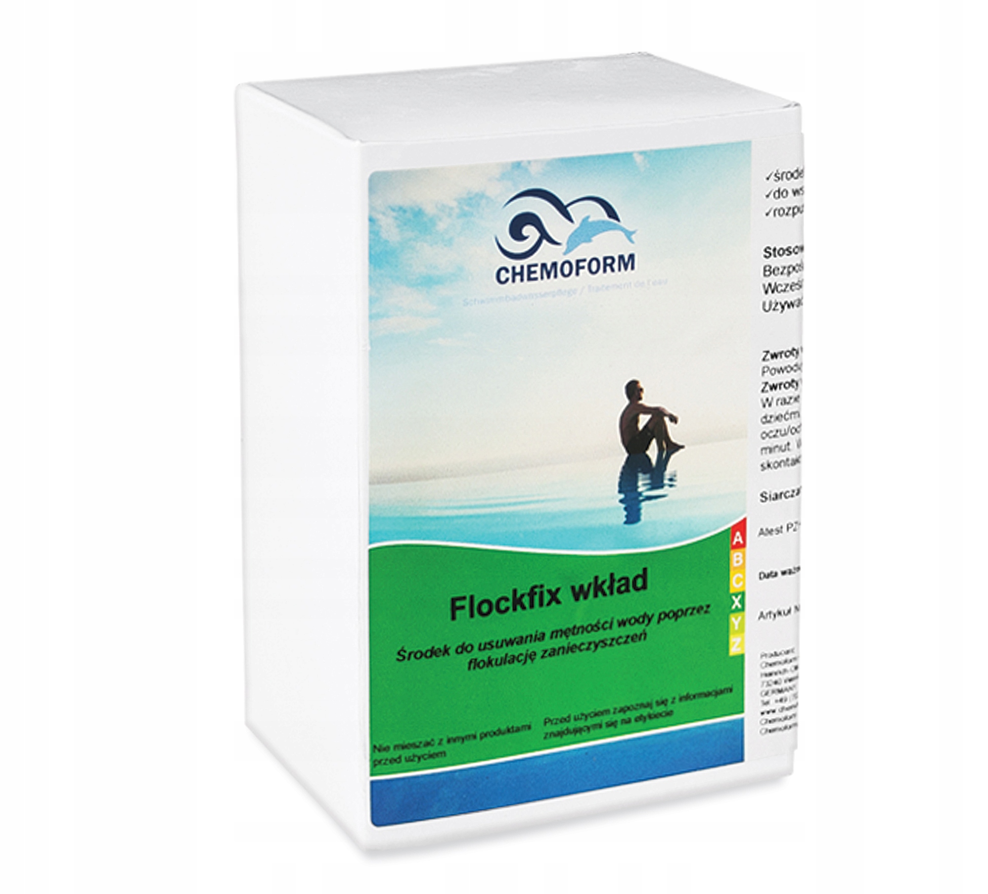 

Chemoform Flockfix koagulant w postaci nabojów 1kg