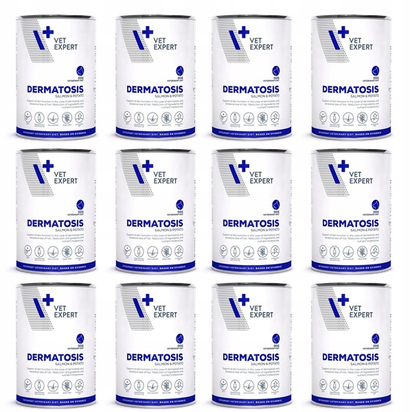 Levně 4T VetExpert Dog Dermatosis konzervy 12 x 400 g