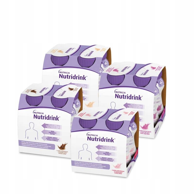 Nutridrink żywność medyczna Różne Smaki Zestaw 16 x 125ml