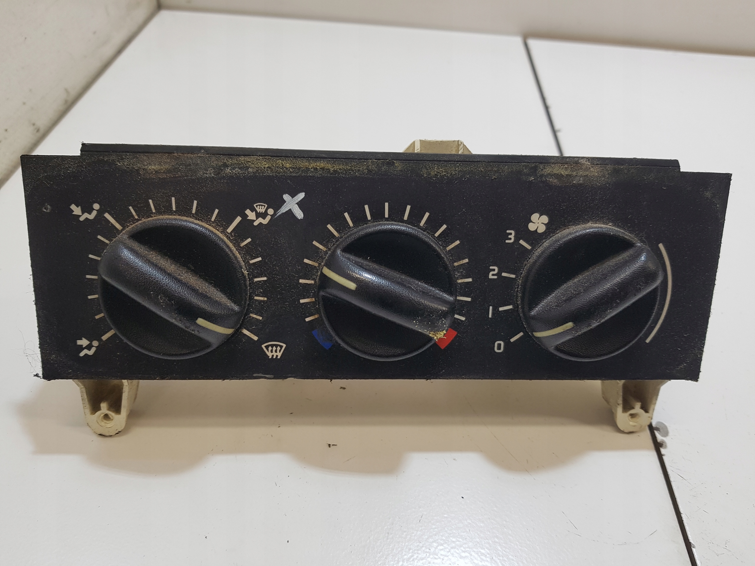 control panel air conditioning devices OPEL MOVANO
