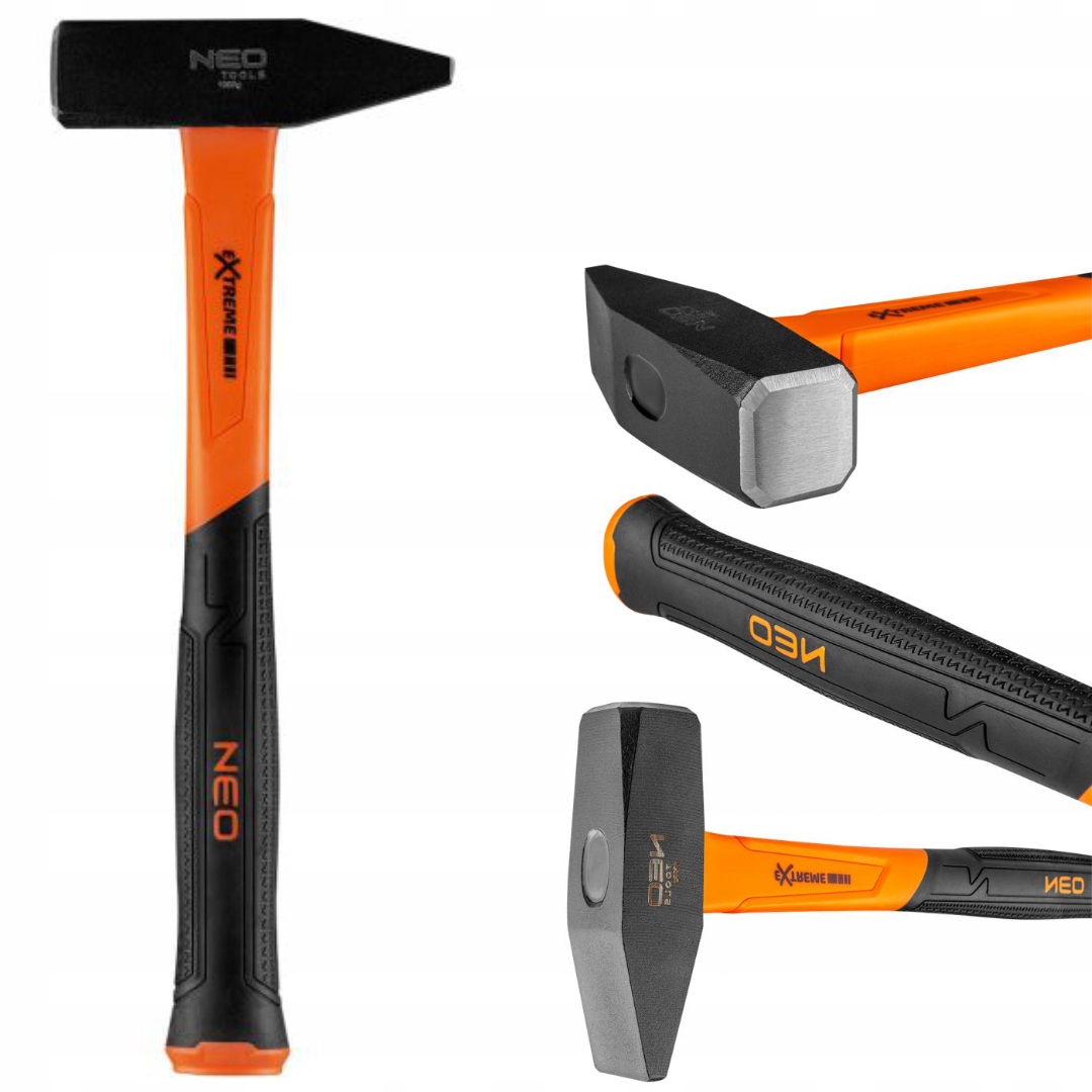 

Młotek Ślusarski 1000G włókno szklane Neo 25-147