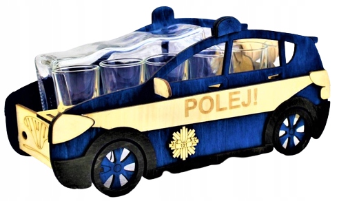 

Karafka Radiowóz z kieliszkami GRATIS..Urodziny