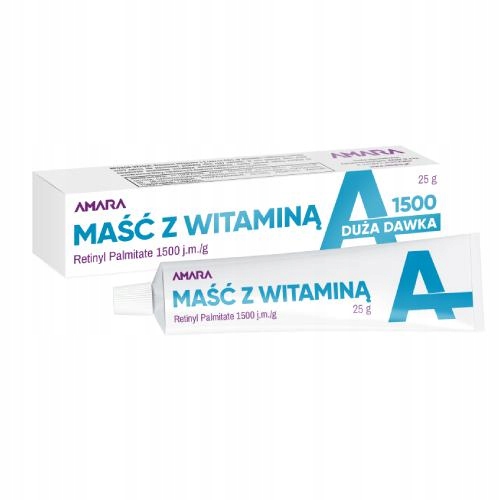 

Amara Maść z witaminą A, 25g
