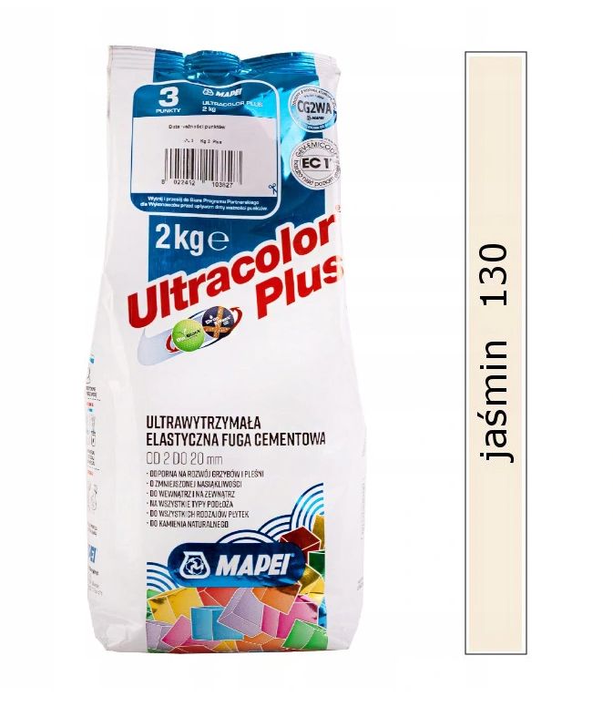 

Mapei Fuga Ultracolor 130 Jaśmin 2kg