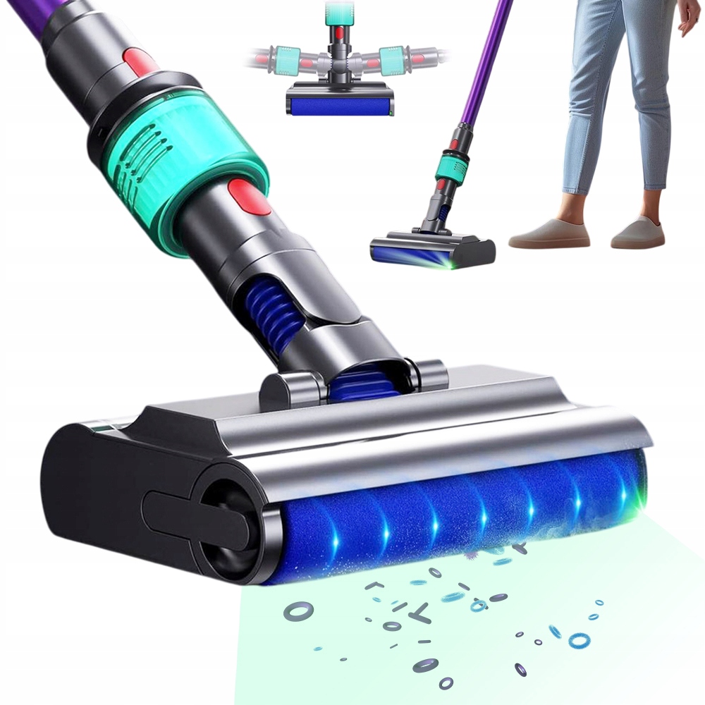 Elektrický Mopovací Kartáč Na Mytí Pro Dyson V15 V8 V7 V10 V11