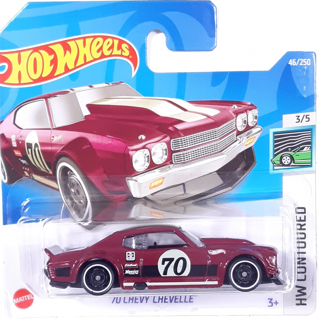 HOT WHEELS '70 Chevy Chevelle. HW Contoured