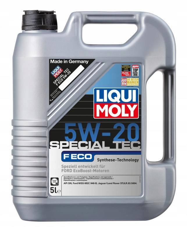 Olej Liqui Moly 5V20 5L Synt. Special Tec F Eco