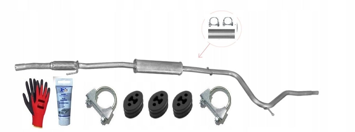 Fiat Palio 1.2i 16V 54 kW (od roku 2003) TLUMIČ+bonus