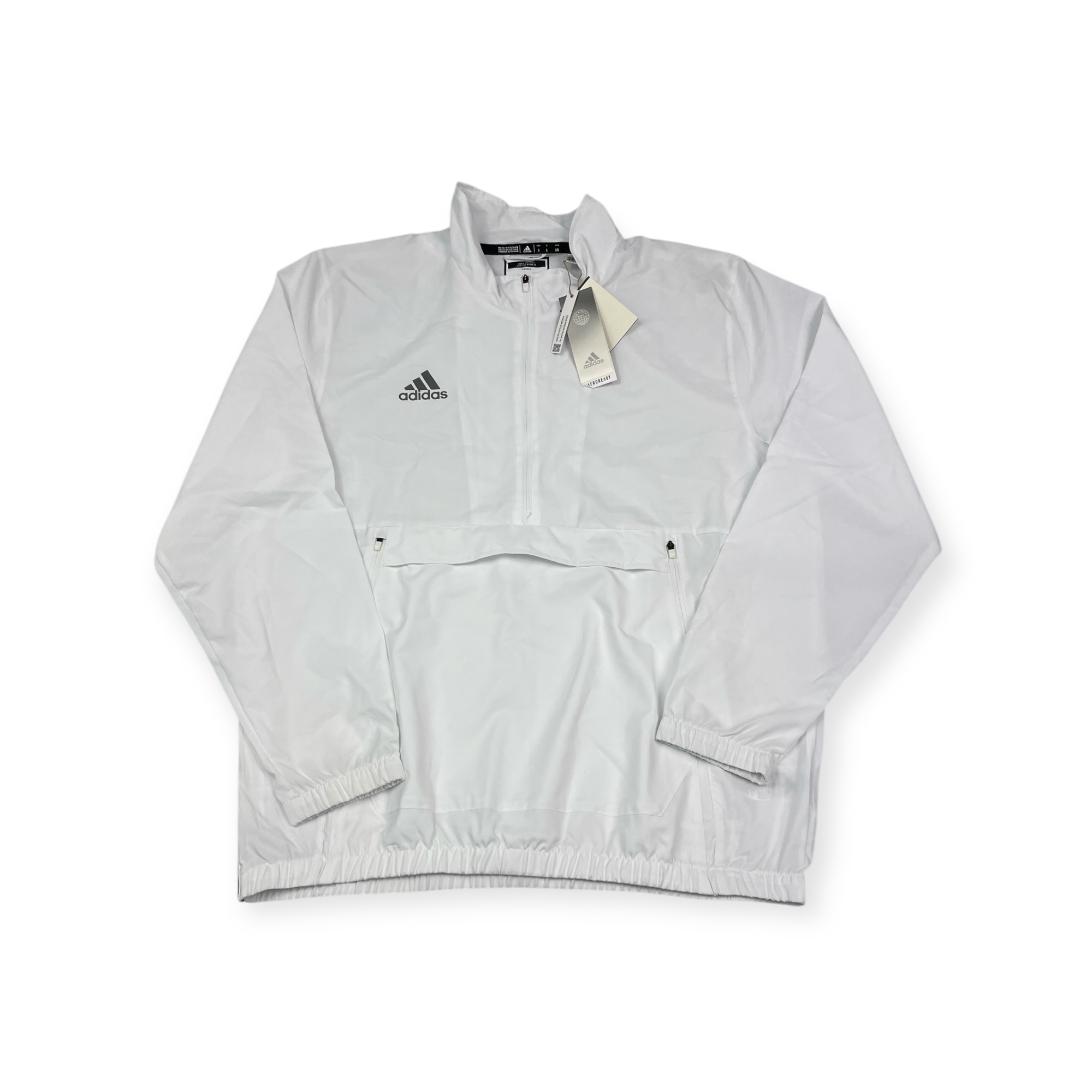 Nová pánská bunda Adidas Velikost L Bílá Feel Dry