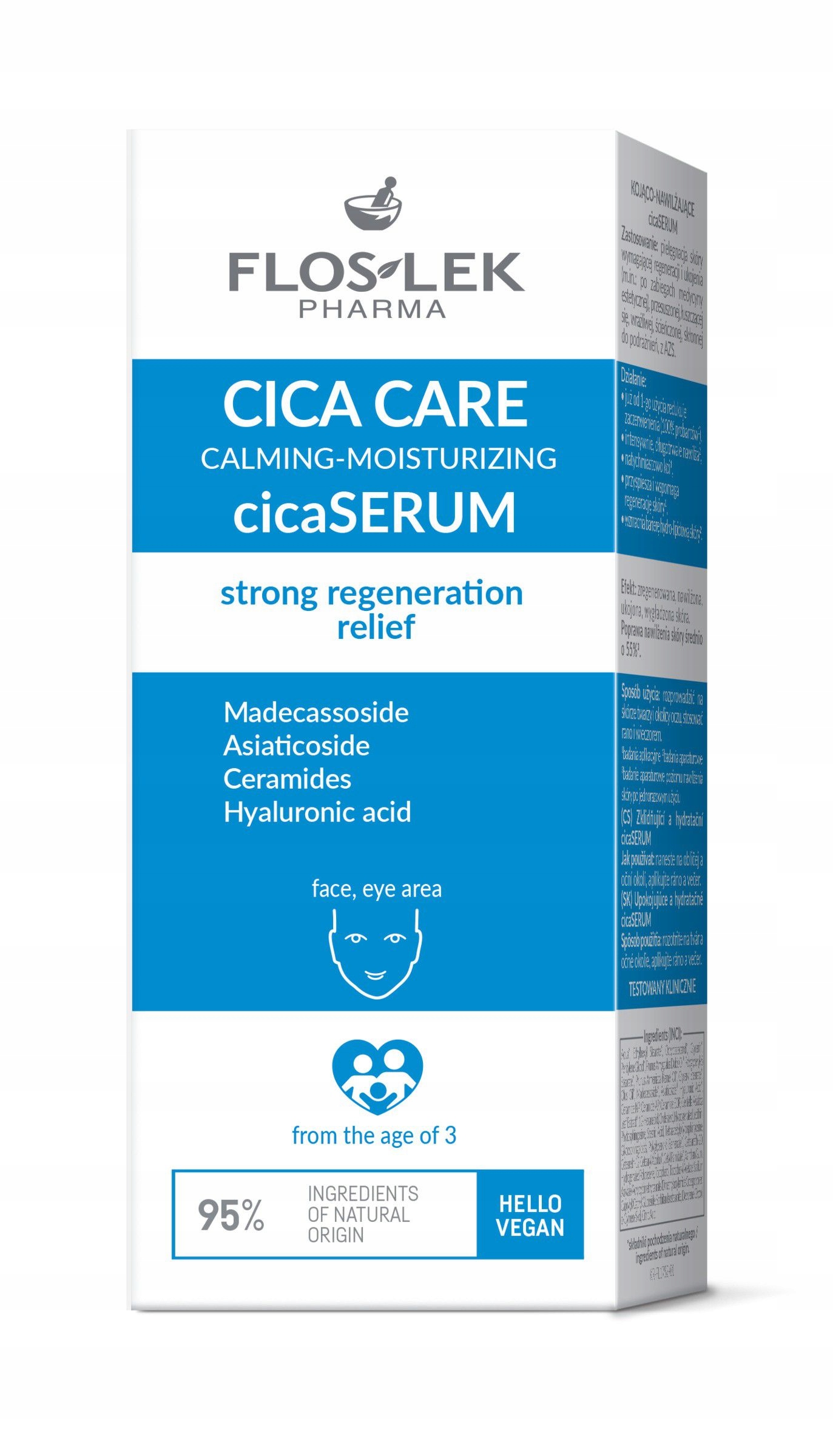 Floslek Cica Zklidňující A Hydratační Sérum 30 ML