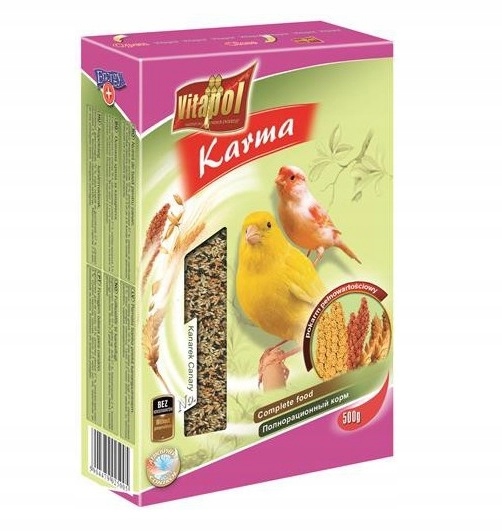 

Pokarm, karma dla kanarka, Vitapol 500 g smaczny