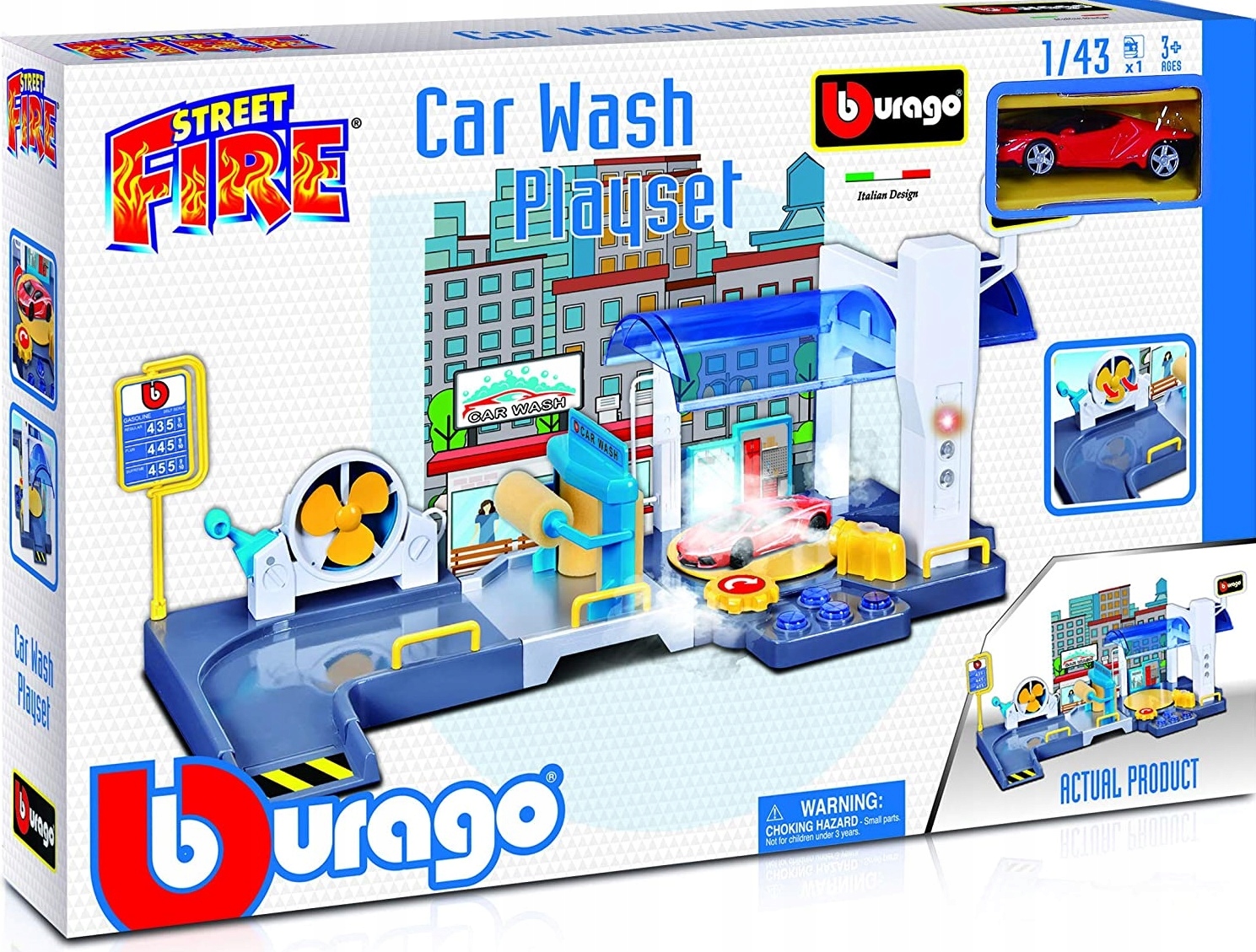 Garáž Car Wash Playset Bburago 18-30406