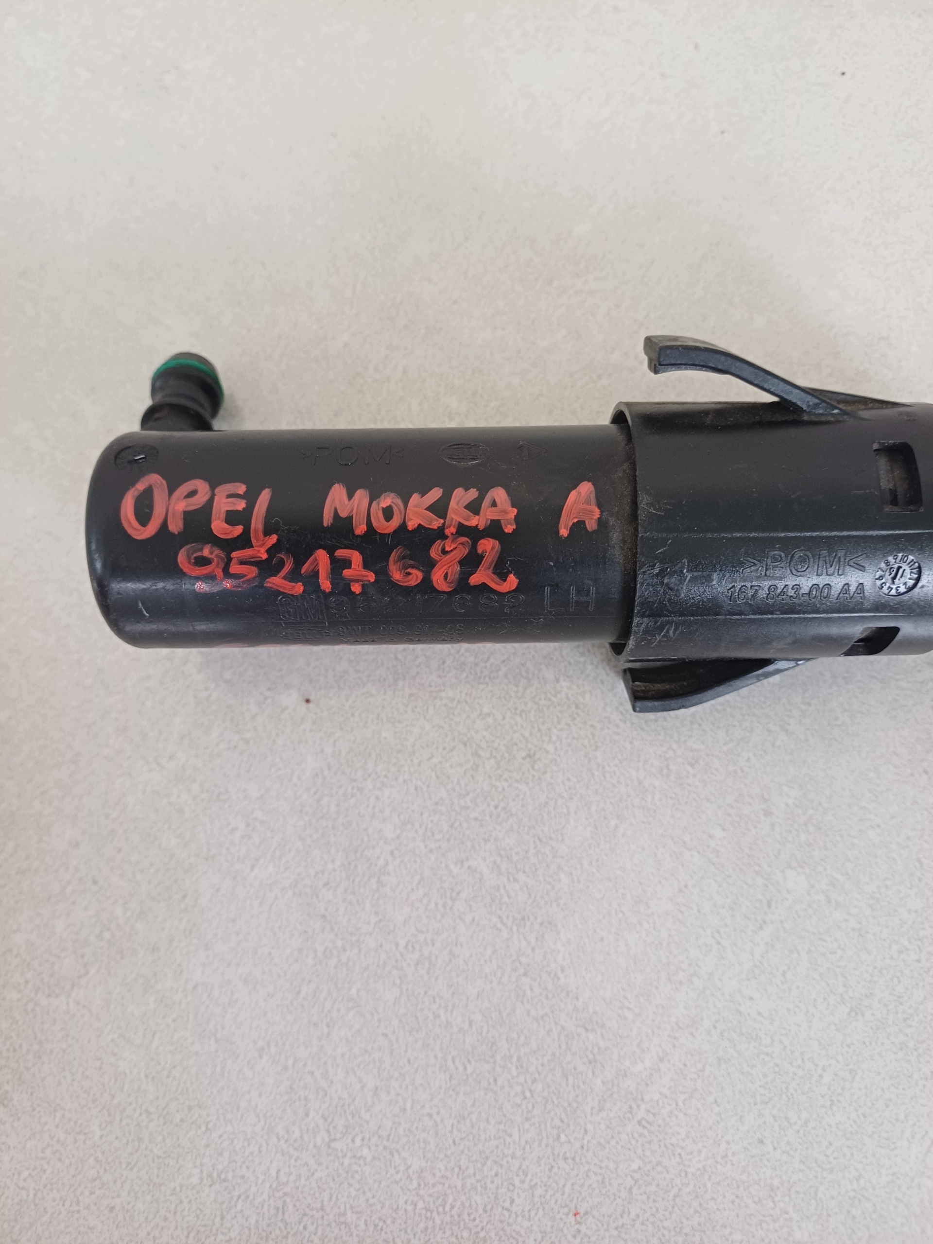 washer REFLEKTORA OPEL MOKKA A 95217682