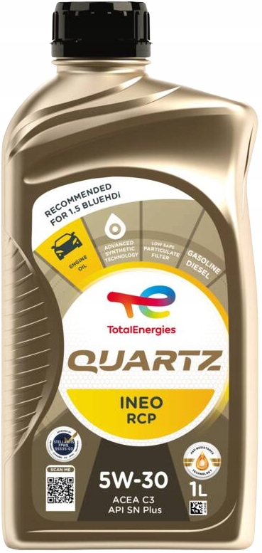 Olej silnikowy Total Quartz Ineo Rcp 5W-30 1 L