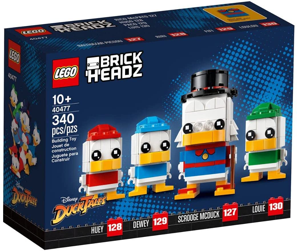 LEGO 40477 BRICKHEADZ SKNERUS, HYZIO, DYZIO, ZYZIO