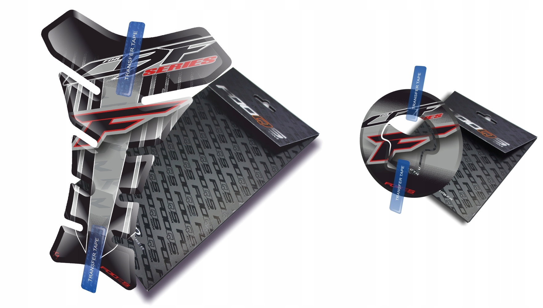 Tank-pad Cap-pad od společnosti Fooqs pro Honda Cbf 125 250 Stříbrný