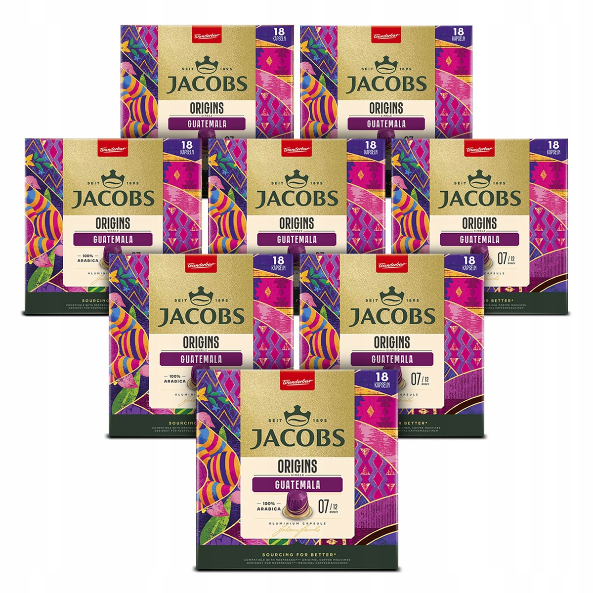 Kapsułki Jacobs Origins Guatemala do Nespresso(r)* 7+1 Gratis!