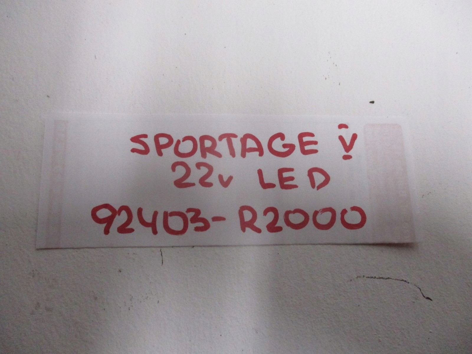 light Kia Sportage V 22R LED 92403-R2000 92404-R2000 left right