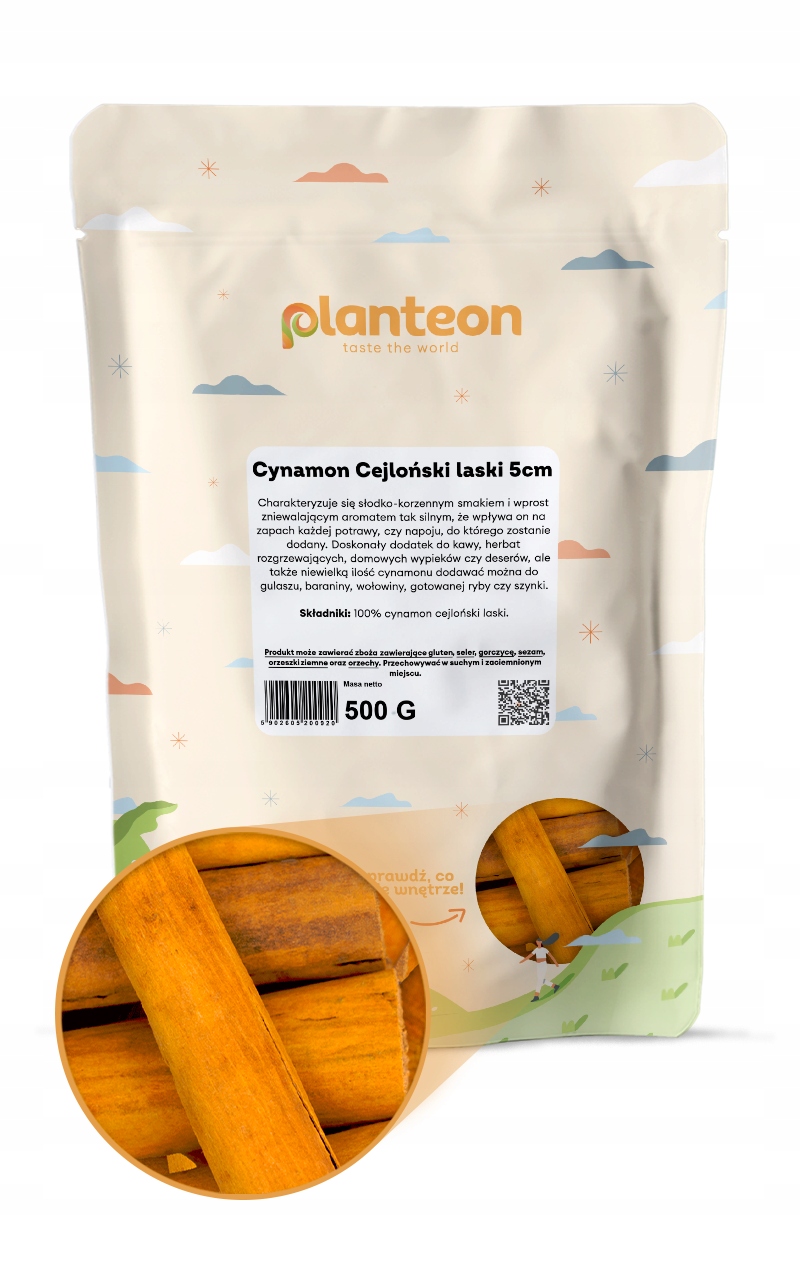 Levně skořice cejlonská celá 5 cm 500 g