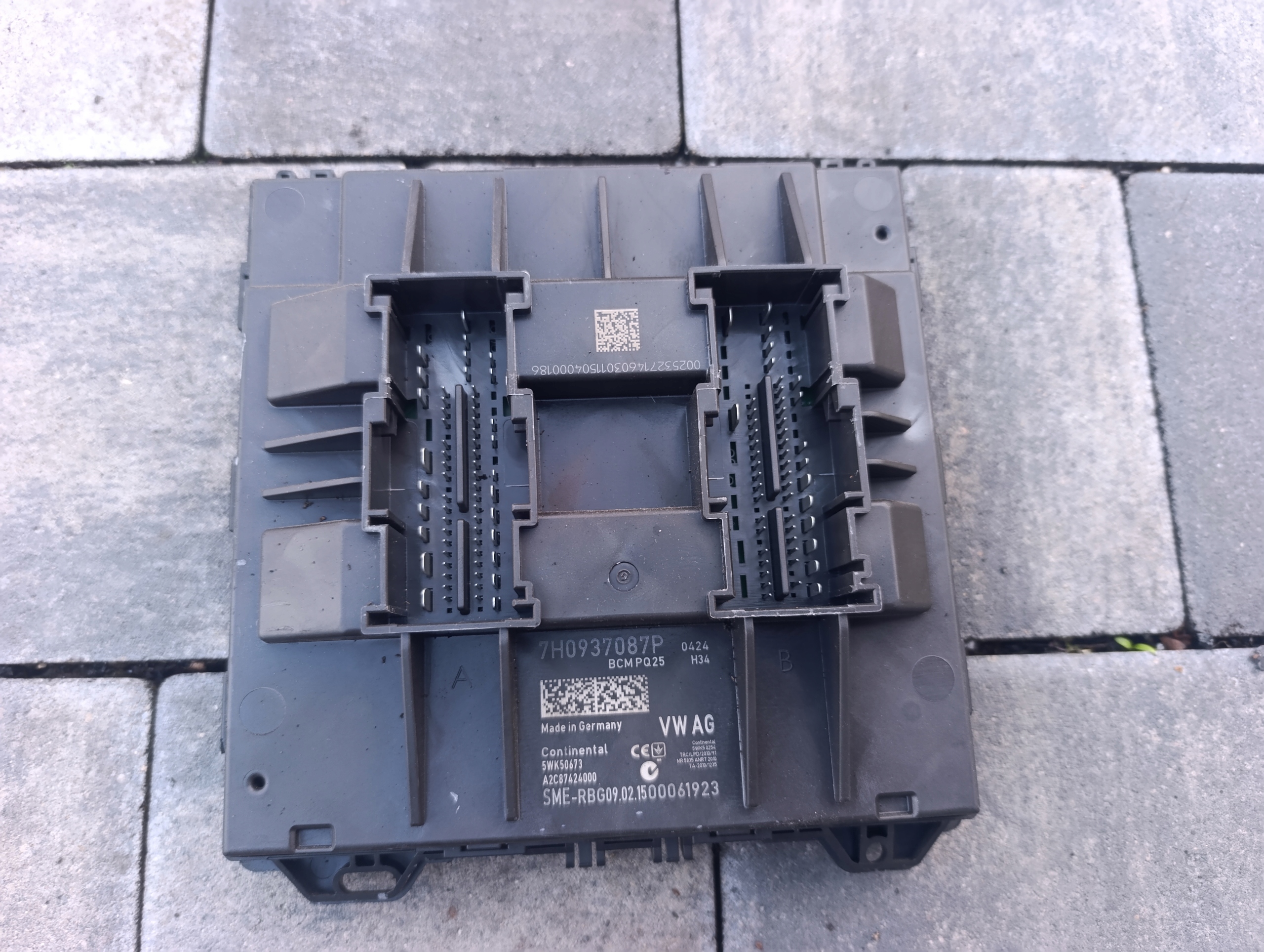 VW T5 LIFT comfort control unit 7H0937087P