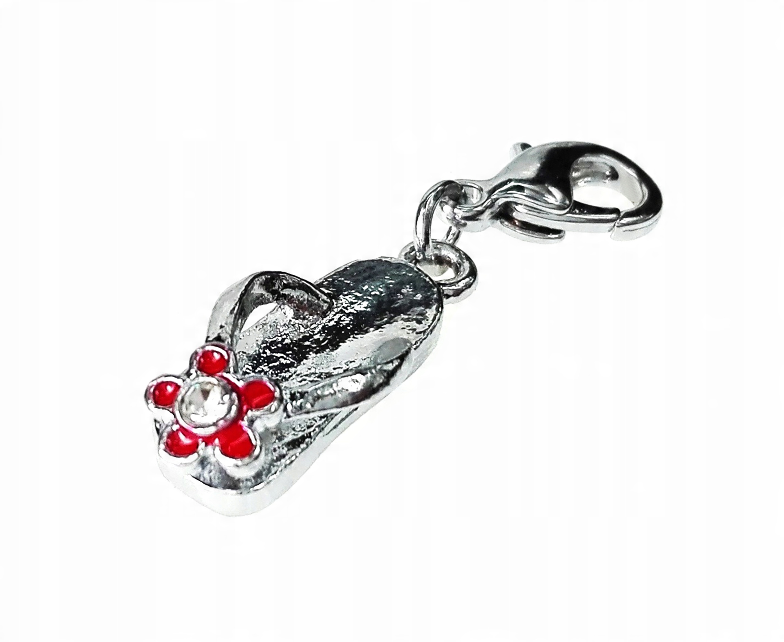 

Charms zawieszka charms klapek z kwiatkiem