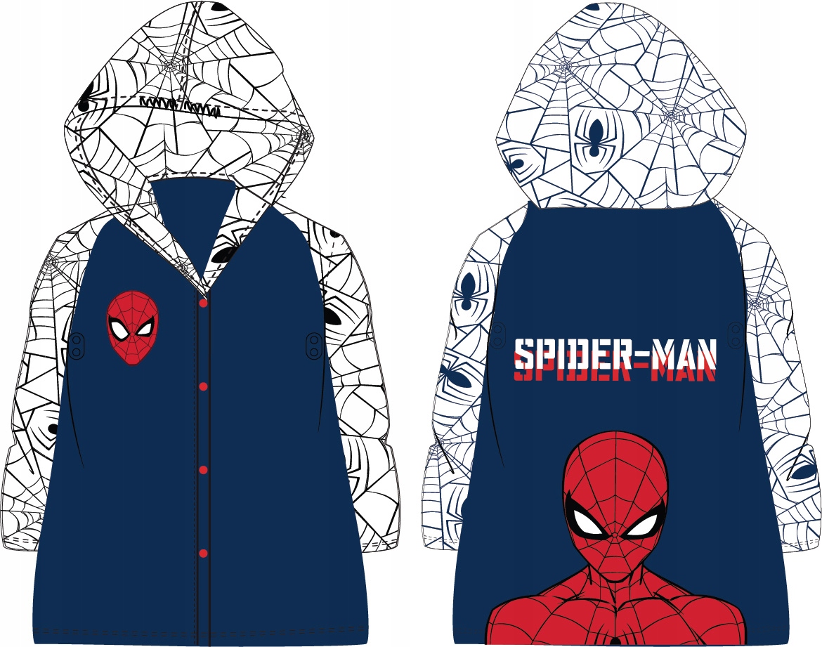 

Płaszcz Przeciwdeszczowy Spiderman Granat 104/110