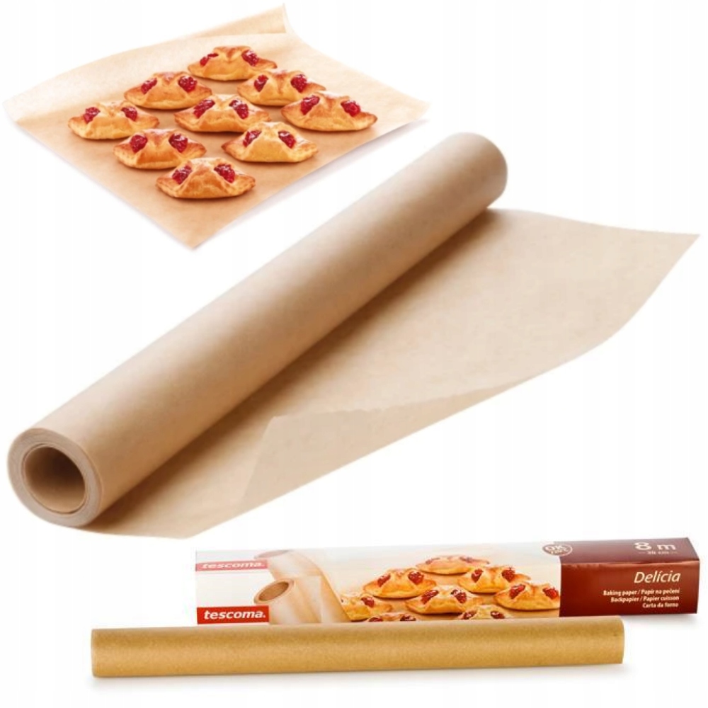 

Tescoma Papier Do Pieczenia Brązowy Długi Tuba 8m