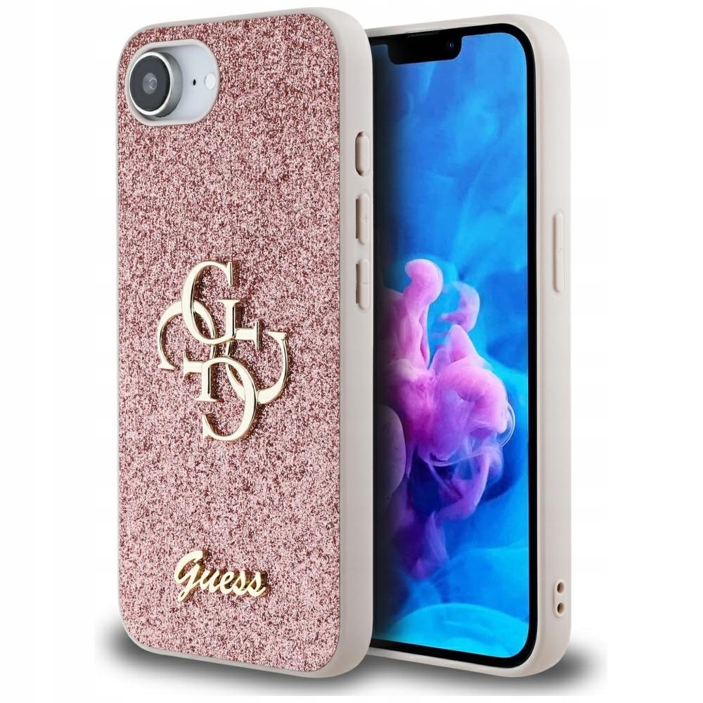 Guess Glitter pouzdro Dámské Brokátové kryt obal pro iPhone 16e