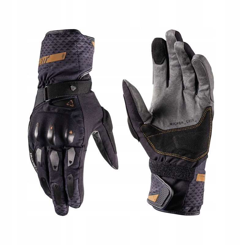 Motocyklové Rukavice Leatt Adv Subzero 5.5 Stealth Black Grey L