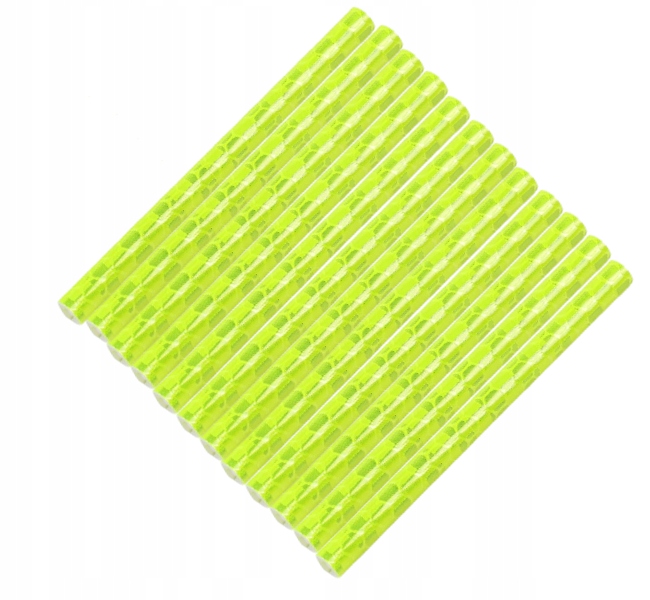 ZESTAW RURKI ODBLASKOWE TAŚMA ODBLASKI NA SZPRYCHY ROWEROWE NA ROWER ŻÓŁTE Rodzaj zestaw