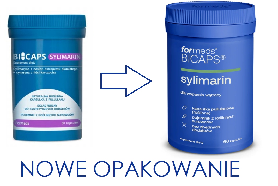 Bicaps Sylimarin 60 kapsułek FORMEDS sylimaryna Kod producenta 5903148622682